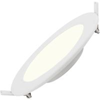 LED Downlight Slim Pro Rond Inbouw 6W 4000K Mat Wit Kunststof Ø115mm - thumbnail