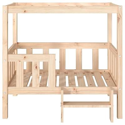 VidaXL Hondenmand 95,5x73,5x90 cm massief grenenhout