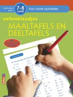 Deltas Oefenblaadjes maaltafels en deeltafels (7-8 - thumbnail