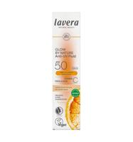 Lavera Glow by nature anti-UV fluid SPF50 40 Milliliter - thumbnail