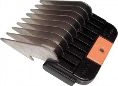 Opzetkam snap on metaal, oranje 13mm