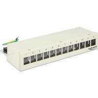 DeLOCK Keystone Desktop Patch Panel 12 Port patchpaneel - thumbnail