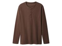 esmara Men Heren shirt (Bruin, XL) - thumbnail