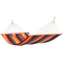 Hangmat Eénpersoons 'Multi' Spreaderbar - Veelkleurig - 123 Hammock