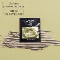Apivita Masks & Scrubs Face Mask with Green Clay Mask 16ml - thumbnail