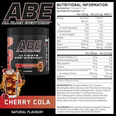 Abe Ultimate Pre-workout | Applied Nutrition | 375g