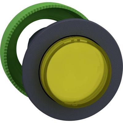 Schneider Electric ZB5FW183 ZB5FW183 Terugstelbaar (Ø) 30.5 mm Zonder markering Donkergrijs, Geel 1 stuk(s)