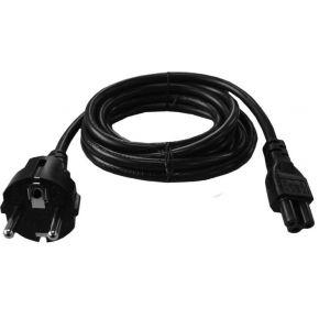 Netsnoer voor notebooks 3 polig Netsnoer voor notebooks 3 polig