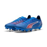 PUMA Ultra 6 Pro Gras / Kunstgras Voetbalschoenen (MG) Blauw Wit Felrood - thumbnail