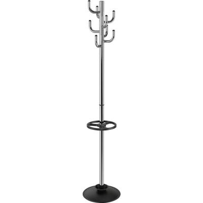 Maul Staande kapstok 9402596 MAULpolaris chrome Aantal haken: 8 (Ø x h) 36 mm x 177 mm Chroom, Lichtzilver 1 stuk(s) Maul Staande kapstok 9402596 MAULpolaris chrome Aantal haken: 8 (Ø x h) 36 mm x 177 mm Chroom, Lichtzilver 1 stuk(s)