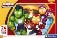 CLEMENTONI - 24 stuks Maxi - Iron Man en zijn geweldige vrienden - thumbnail