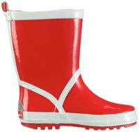 Playshoes regenlaarzen uni Rood Witte Streep Maat - thumbnail