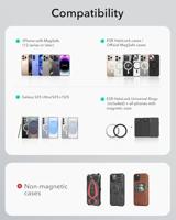 ESR HaloLock Telefoonhouder voor in de auto Magneetbevestiging 5.4 - 6.9 inch Bevestigingswijze (auto): Ventilatierooster - thumbnail