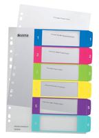 Leitz WOW printbare index, 6 tabs - thumbnail