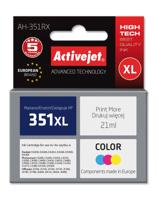 Activejet AH-351RX inkt (vervanging HP 351XL CB338EE; Premium; 21 ml; kleur) - thumbnail