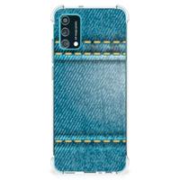 Samsung Galaxy M02s | A02s Anti Shock Bumper Case Jeans - thumbnail