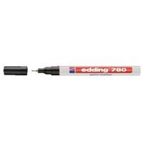 Paintmarker edding 780 oliebasis 0.8mm zwart | 10 stuks - thumbnail