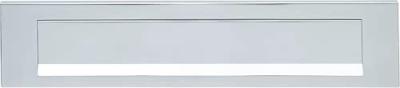 Hoppe briefplaat 403 338x73mm recht zonder veer F1 Hoppe briefplaat 403 338x73mm recht zonder veer F1