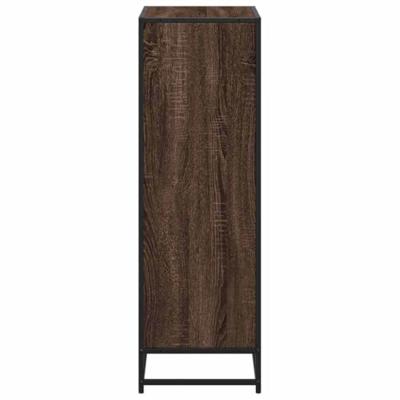 Boekenkast 60x35x107,5 cm bewerkt hout bruin eikenkleur Boekenkast 60x35x107,5 cm bewerkt hout bruin eikenkleur