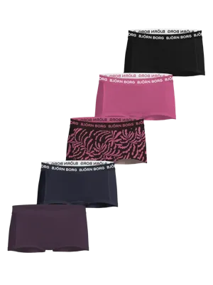 Björn Borg 5-Pack meisjes boxershorts - Cotton stretch