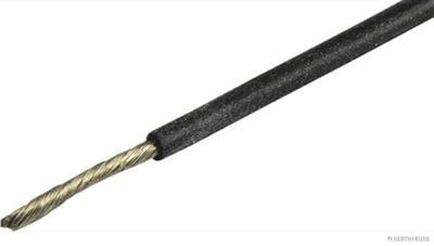 HERTH+BUSS kabel electric cable silicone 0.75 mm black 5mtr. HERTH+BUSS kabel electric cable silicone 0.75 mm black 5mtr.