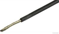 HERTH+BUSS kabel electric cable silicone 0.75 mm black 5mtr. - thumbnail