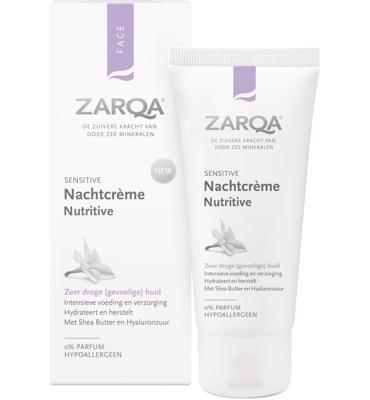 Zarqa Nachtcrème Nutritive Sensitive