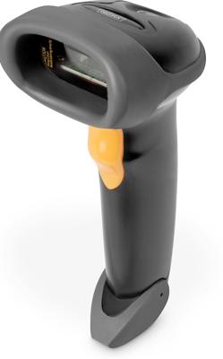 Digitus DA-81001 1D-barcodescanner Kabel 1D LED Zwart Handmatig incl. standaard USB-A