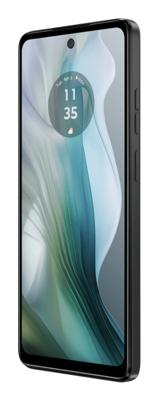 Moto E14 (2/64 GB, accu 5000 mAh, 6,56 inch HD+ 90 Hz display, 13 MP camera, UNISOC® T606 processor, Dual SIM, Android 14 (Go Edition), Charcoal Grey