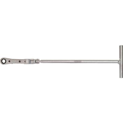 KS Tools 500.7340 Gloeikaarsen-T-handgreep-ringratel, 8 mm