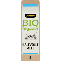 Jumbo Biologisch Halfvolle Melk 1 L - thumbnail