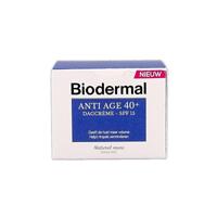 Biodermal Anti Age 40+ Dagcrème met hyaluronzuur en vitamine C - met SPF15 - thumbnail