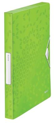 Leitz WOW elastobox ft A4, groen