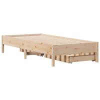 Bedframe zonder matras massief grenenhout 120x200 cm - thumbnail