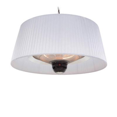 Artix 1800 watt hangende terrasverwarmer wit