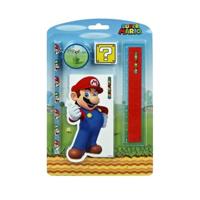 Kids Licensing Super mario stationery set, 5dlg. - thumbnail