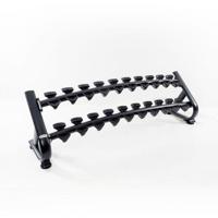 Muscle Power Dumbbellrek voor 10 sets dumbbells deluxe - thumbnail