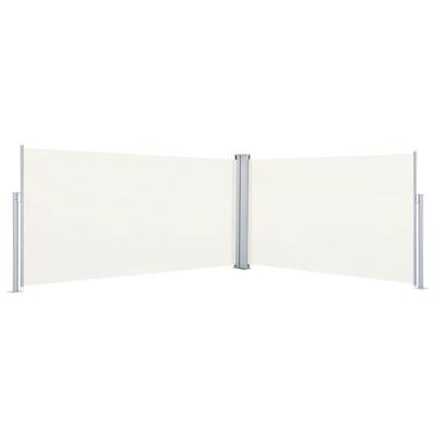 Windscherm uittrekbaar 160x600 cm crmekleurig Windscherm uittrekbaar 160x600 cm crmekleurig