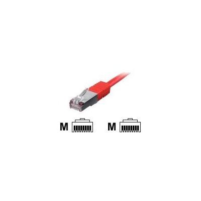 Equip 605524 RJ45 Netwerkkabel, patchkabel CAT 6 S/FTP 5.00 m Rood Vergulde steekcontacten 1 stuk(s)