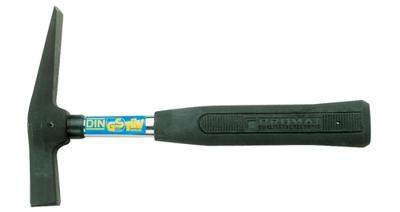 Promat/Tecwerk Metselaarshamer | 600 g geruwd | Rijnse vorm | stalen buis penborging - 4000811167