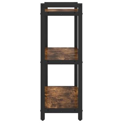 Boekenkast Gerookt eiken 60 x 30 x 83 cm Bewerkt hout Boekenkast Gerookt eiken 60 x 30 x 83 cm Bewerkt hout