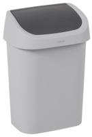 Curver Mistral afvalbak swing 9 liter soft grey - thumbnail