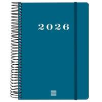 Agenda Finocam MY Blauw A5 15,5 x 21,2 cm 2026 - thumbnail