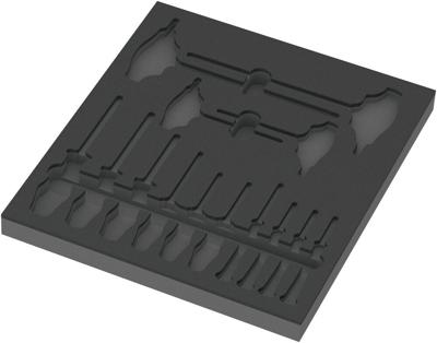 Wera 05137312001 Plukschuiminlegstuk 1 stuks (l x b x h) 344 x 392 x 30 mm Wera 05137312001 Plukschuiminlegstuk 1 stuks (l x b x h) 344 x 392 x 30 mm