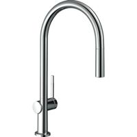 Hansgrohe Talis M54 ééngreeps keukenmengkraan 210 met uittrekbare uitloop, chroom - thumbnail