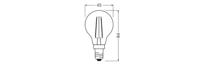 OSRAM HOMELIGHTING 4099854467585 LED-lamp Energielabel D (A - G) E14 1.8 W Warmwit (Ø x h) 45.00 mm x 45.00 mm 1 stuk(s) - thumbnail