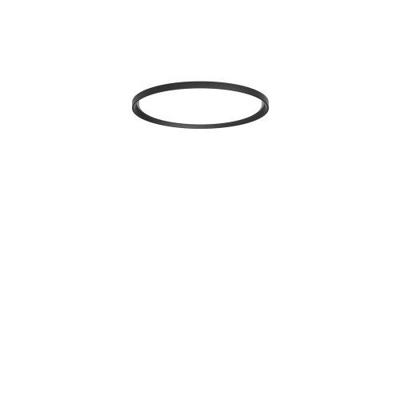 Louis Poulsen Slim Round 250 Recessed Plafondlamp - 3000K 1089lm Dali - Opal - Zwart