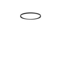 Louis Poulsen Slim Round 250 Recessed Plafondlamp - 3000K 1089lm Dali - Opal - Zwart - thumbnail