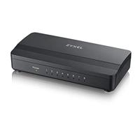 Zyxel 8-poorts Gigabit Ethernet-switch voor gaming en media, Levenslange garantie [GS108S] - thumbnail
