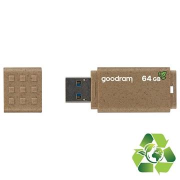 GOODRAM FLASHDRIVE 64 GB ECO FRIENDLY USB 3.0 RE